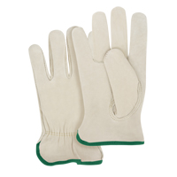 Close-Fit Driver's Gloves, X-Large, Grain Cowhide Palm Quali-T-Solutions