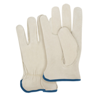 Close-Fit Driver's Gloves, X-Large, Grain Cowhide Palm Quali-T-Solutions