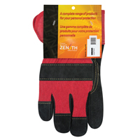 Gants d'ajusteur doubl&eacute;s pour l'hiver &agrave; chaleur sup&eacute;rieure, Grand, Paume en Cuir de vache refendu, Doublure en Thinsulate Quali-T-Solutions
