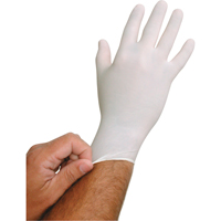 BioTek&reg; Disposable Gloves, Small, Latex, 6-mil, Powdered, White Quali-T-Solutions