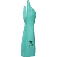 Gants &agrave; prise &agrave; motif en Z Ultranil 480, Taille Petit/7, 18" lo, Nitrile, 22 mils Quali-T-Solutions