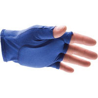 Anti-Impact Fingerless Right-Hand Glove Liner, 6/X-Small, Synthetic Palm, Slip-On Cuff Quali-T-Solutions