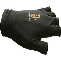 Anti-Impact Fingerless Right-Hand Glove, X-Small, Split Leather Palm, Slip-On Cuff Quali-T-Solutions