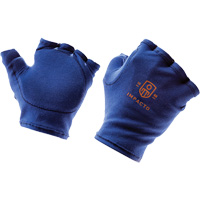 Anti-Impact Tool Grip Fingerless Right-Hand Glove Liner, Size X-Small, Synthetic Palm Quali-T-Solutions