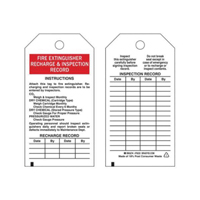 &eacute;tiquettes de rapport d'inspection, Polyester, 3" la x 5-3/4" h, Anglais Quali-T-Solutions