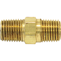 RACCORD,MALE1/2"-3/8"NPTLAITON HEXAGONAL, Laiton Quali-T-Solutions