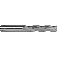 Fraise en bout longue, 1/8" dia., 4 cannelures, Carbure Quali-T-Solutions