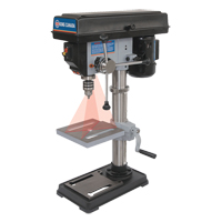 Perceuses &agrave; colonne avec laser, 10", Mandrin 1/2", 3050 tr/min Quali-T-Solutions