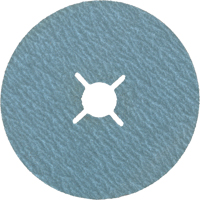 Disque en fibre, Zirconium, 24, 4-1/2" Dia x 7/8" Arbre Quali-T-Solutions