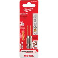 Shockwave Drill Bit, 1/16", Titanium, 5/8" Flute, 135° Point Quali-T-Solutions
