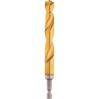 Shockwave Drill Bit, 1/2", Titanium, 3-21/64 Flute, 135° Point Quali-T-Solutions