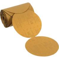 Stikit Gold Paper Sanding Disc Roll, 6" Dia., P120 Grit, Aluminum Oxide Quali-T-Solutions