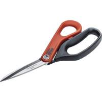 Stainless Steel All Purpose Tradesman Shears, 8-1/2", Rings Handle Quali-T-Solutions