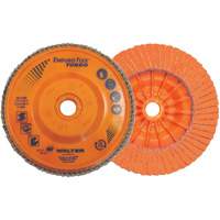 Disque &agrave; lamelles Enduro-Flex Turbo, 4-1/2" x 5/8"-11, Grain 36/60 Quali-T-Solutions