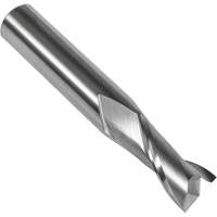Fraise en bout carr&eacute;e 30° S108, 1/4" dia., 2-1/2" lo, 2 cannelures, 1/4" tige, Carbure Quali-T-Solutions