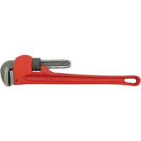 Pipe Wrench, 2-1/2" Jaw Capacity, 18" Long, Powder Coated Finish, None Handle Quali-T-Solutions