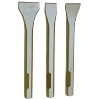 Angled Head Chisel for Flux Chipper Quali-T-Solutions