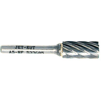 A5-NF JET-KUT&reg; Cylindrical Shape Bur for Aluminum/Non-ferrous Materials, 1/2" Dia., 1/4" Shank Quali-T-Solutions