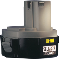 Bloc-piles de style nacelle, Ni-MH, 14,4 V, 2,6 A Quali-T-Solutions