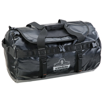 Water Resistant Duffel Bags, Vinyl, 1 Pockets, Black Quali-T-Solutions