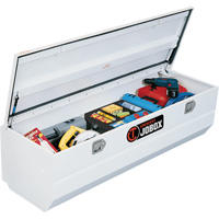Heavy-Duty Truck Chest, 20-1/4" x 58-1/2" x 19", Steel, Beige/Black/Blue/Brown/Green/Grey/Orange/Red/Silver/Tan/Yellow Quali-T-Solutions