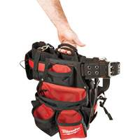 Ceinture de travail a/m&eacute;canisme de suspension pour entrepreneur, Nylon, Noir Quali-T-Solutions
