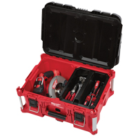 Packout Large Tool box, 22" x 16" x 11", Black/Red Quali-T-Solutions