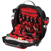 Sac &agrave; dos pour le chantier Ultimate, 20" lo x 17" la, Noir, Balistique Quali-T-Solutions