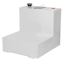 Steel Fuel Transfer Tank, Steel, 48 gal. Capacity, White Quali-T-Solutions