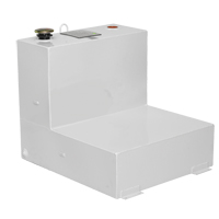 Steel Fuel Transfer Tank, Steel, 48 gal. Capacity, White Quali-T-Solutions