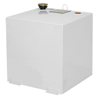 Steel Fuel Transfer Tank, Steel, 50 gal. Capacity, White Quali-T-Solutions