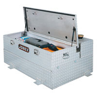 Aluminum Fuel Transfer Tank & Chest, Aluminum, 74 gal. Capacity, Silver Quali-T-Solutions