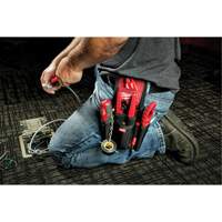 Compact Utility Pouch, Multiple Tool Holder, Nylon, 7 Pockets Quali-T-Solutions