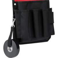 Utility Pouch, Multiple Tool Holder, Nylon, 9 Pockets Quali-T-Solutions