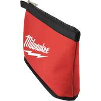 &eacute;tui avec fermeture &agrave; glissi&egrave;re, Toile, 1 pochettes, Noir/Rouge Quali-T-Solutions