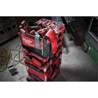 Sacs &agrave; outils Packout, Nylon balistique, 8 pochettes, Noir/Rouge Quali-T-Solutions