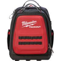 Sac &agrave; dos Packout, 15-3/4" lo x 11-4/5" la, Noir/Rouge, Balistique Quali-T-Solutions