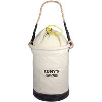 Sac &agrave; outils avec sommet style parachute, 11-1/2" lo x 11-1/2" la x 16" h, Toile, Beige Quali-T-Solutions