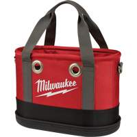 Sac ovale a&eacute;rien utilitaire, Nylon balistique, 14 pochettes, Noir/Rouge Quali-T-Solutions