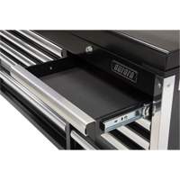 Coffre &agrave; outils industriel, 41" la, 10 tiroirs, Noir Quali-T-Solutions