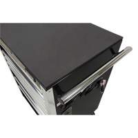 Heavy-Duty Tool Cart, 7 Drawers, 28" W x 22" D x 42-3/8" H, Black Quali-T-Solutions