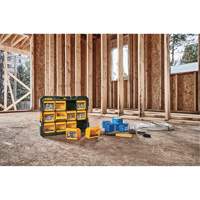 Organisateur Flip-Bin, 3-7/8" la x 17-3/4" p x 13-7/8" h, Noir/Jaune Quali-T-Solutions