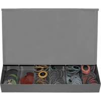 Gravity Feed Dispenser with Lid Quali-T-Solutions