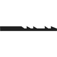 12-Piece Double Tooth Scroll Saw Blades, Scroll cutting, 0.03" W x 5" L, 27 TPI Quali-T-Solutions