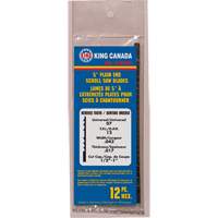 12-Piece Reverse Tooth Scroll Saw Blades, Scroll cutting, 0.043" W x 5" L, 12 TPI Quali-T-Solutions