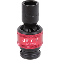 Universal Socket, Impact, 13 mm, 1/2" Drive, 6 Points Quali-T-Solutions