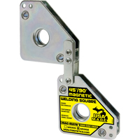 Magnetic Welding Squares, 7-5/8" L x 1-3/8" W x 3-3/4" H, 120 lbs. Quali-T-Solutions