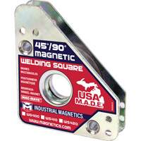 Magnetic Welding Squares, 3-3/4" L x 3/4" W x 4-3/8" H, 75 lbs. Quali-T-Solutions