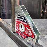 Magnetic Welding Squares, 3-3/4" L x 3/4" W x 4-3/8" H, 75 lbs. Quali-T-Solutions