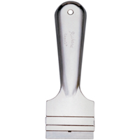 Grattoirs &agrave; lame de rasoir, Lame Acier &agrave; haute teneur en carbone, Largeur 1-1/2", Manche M&eacute;tal Quali-T-Solutions